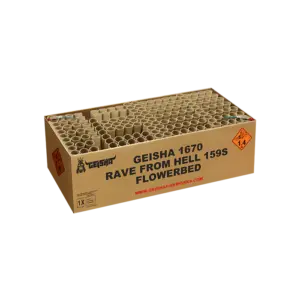 RAVE FROM HELL  159 SHOTS FLOWERBED